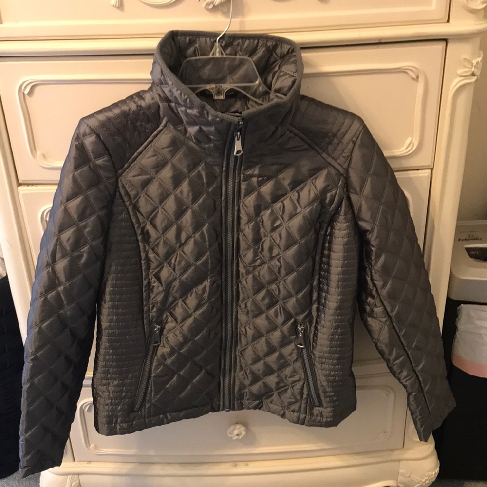 Mark New York Andrew Marc size small Grey 2 Pockets